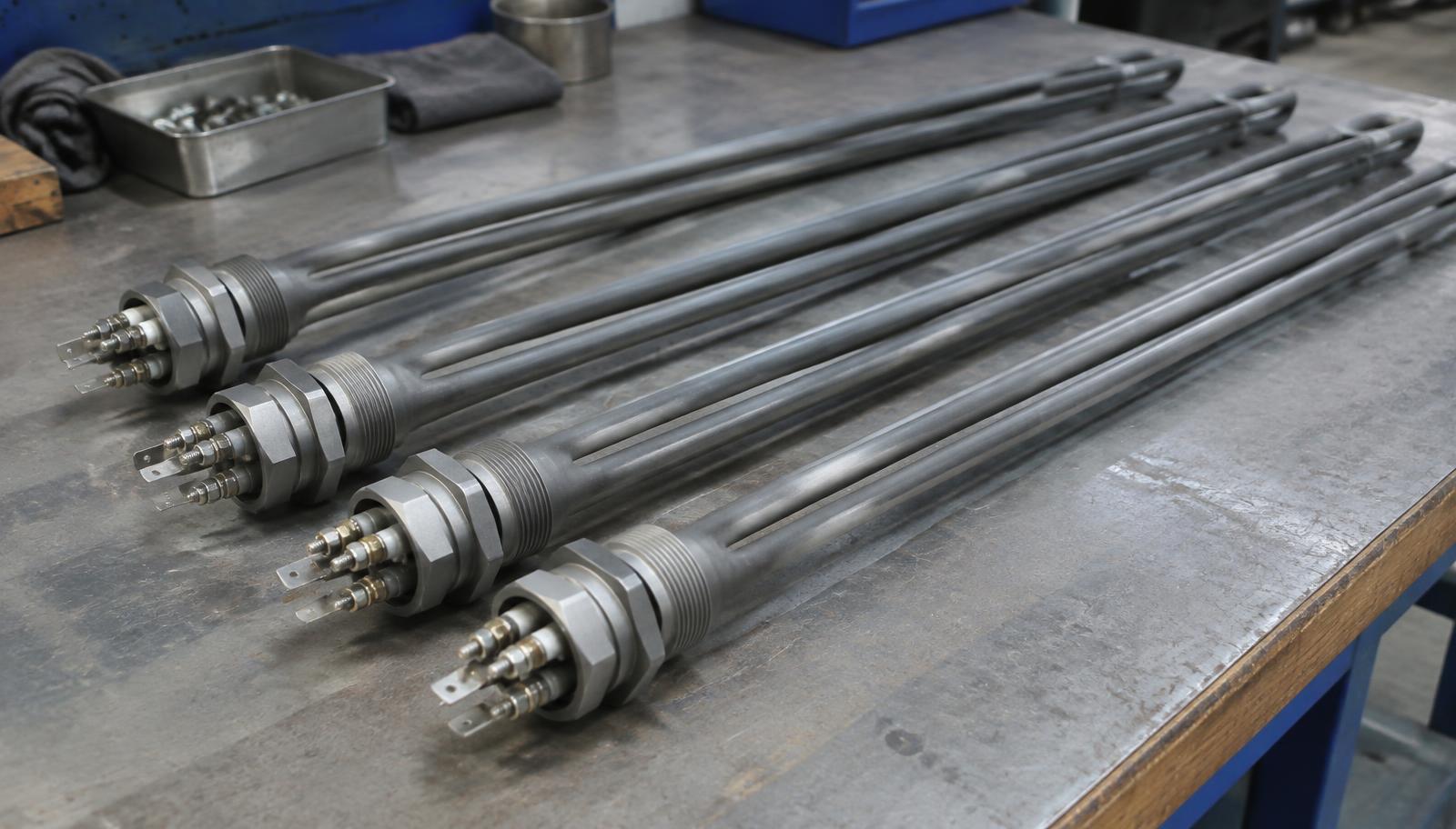 Tantalum bayonet heaters in ready stock at Steelco Mumbai