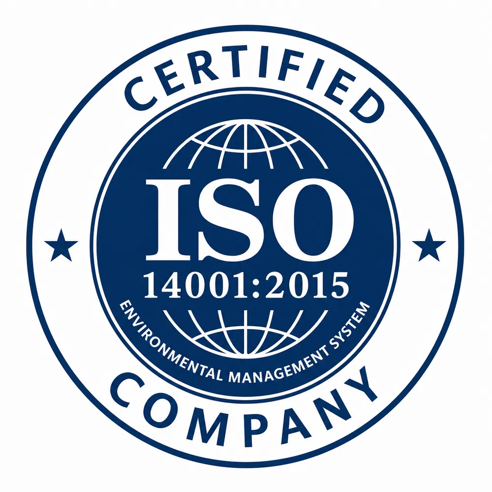 ISO 14001:2015 Environmental Management System Certified