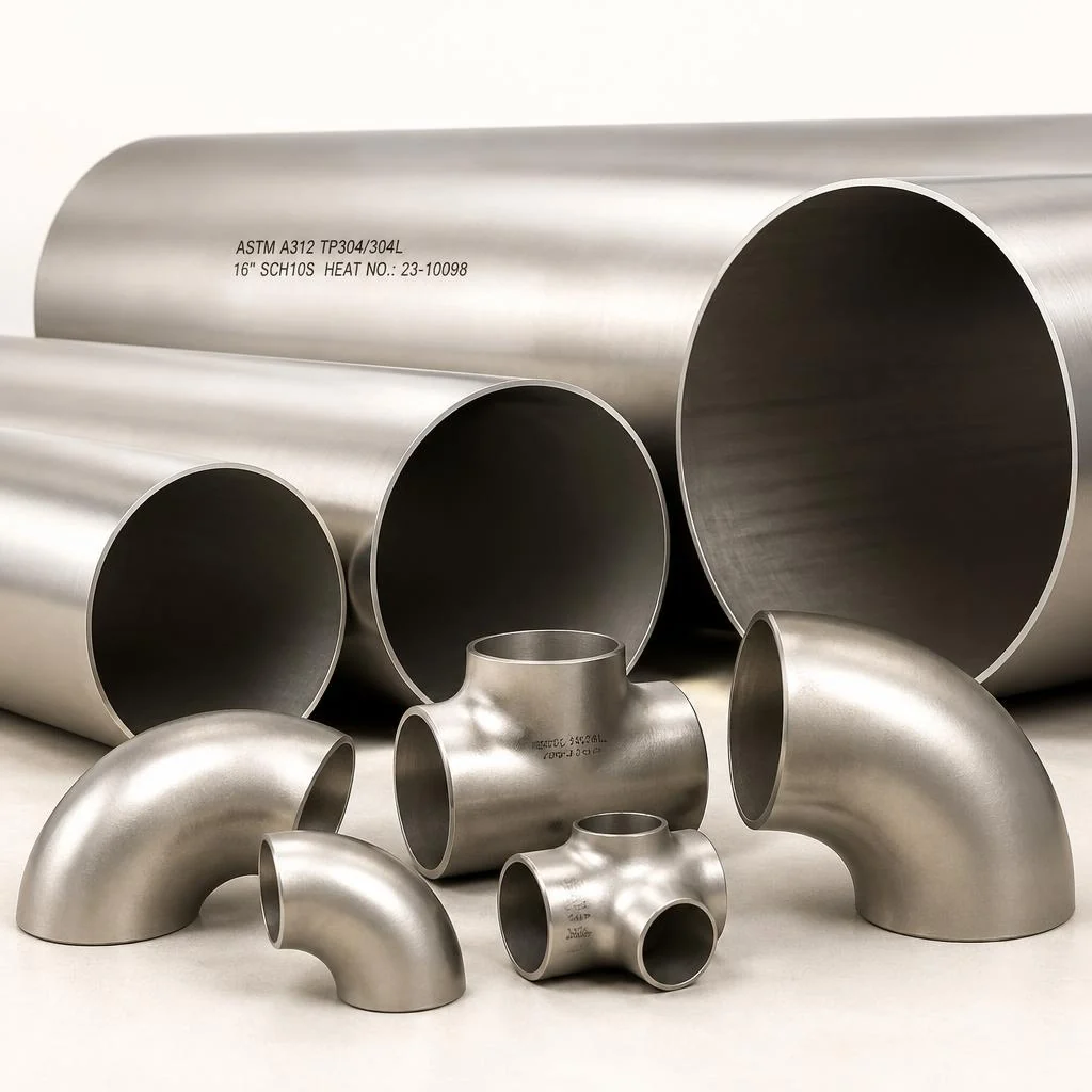 Titanium pipe & fittings in ready stock at Steelco Mumbai