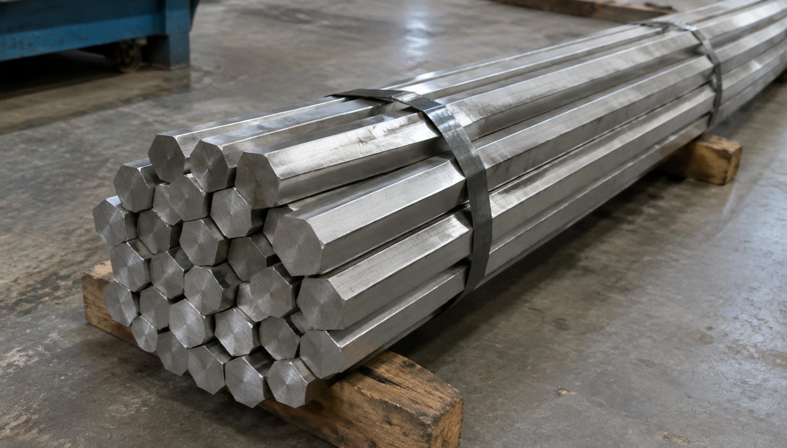 Hastelloy hex bar in ready stock at Steelco Mumbai
