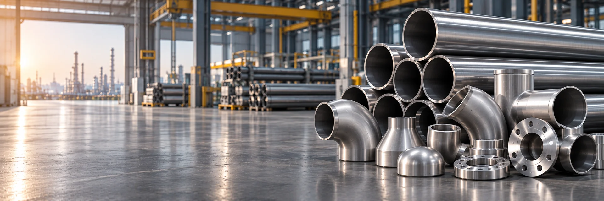Stainless Steel Pipe & Pipe Fittings stocked and supplied by Steelco Metal & Alloys, Mumbai