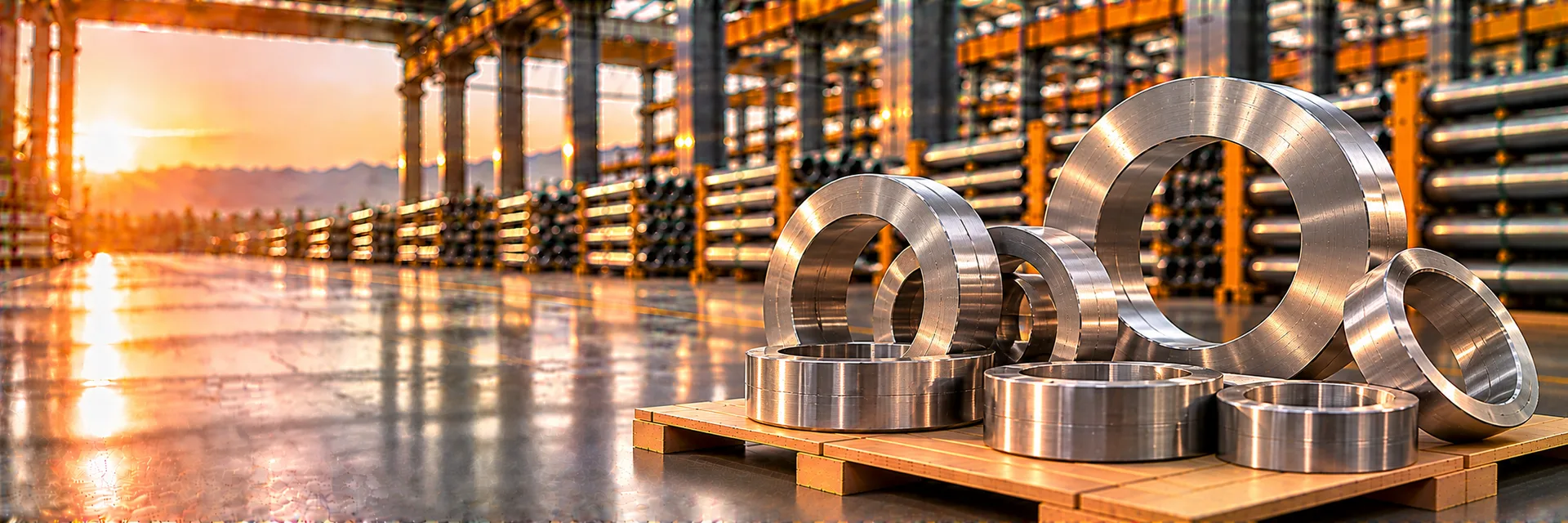 Hastelloy Forged Rings stocked and supplied by Steelco Metal & Alloys, Mumbai