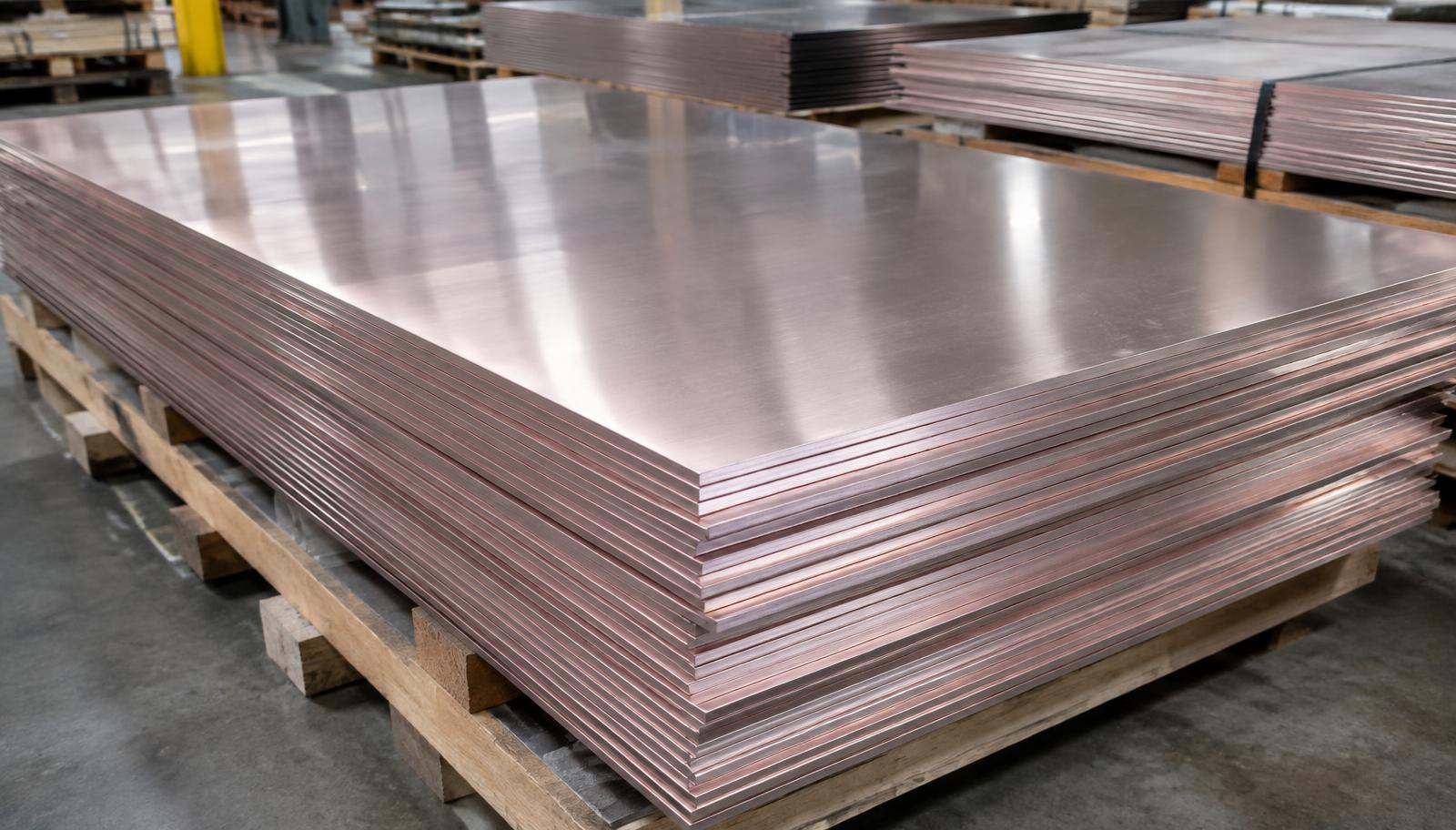 Cupro Nickel plate & sheet in ready stock at Steelco Mumbai