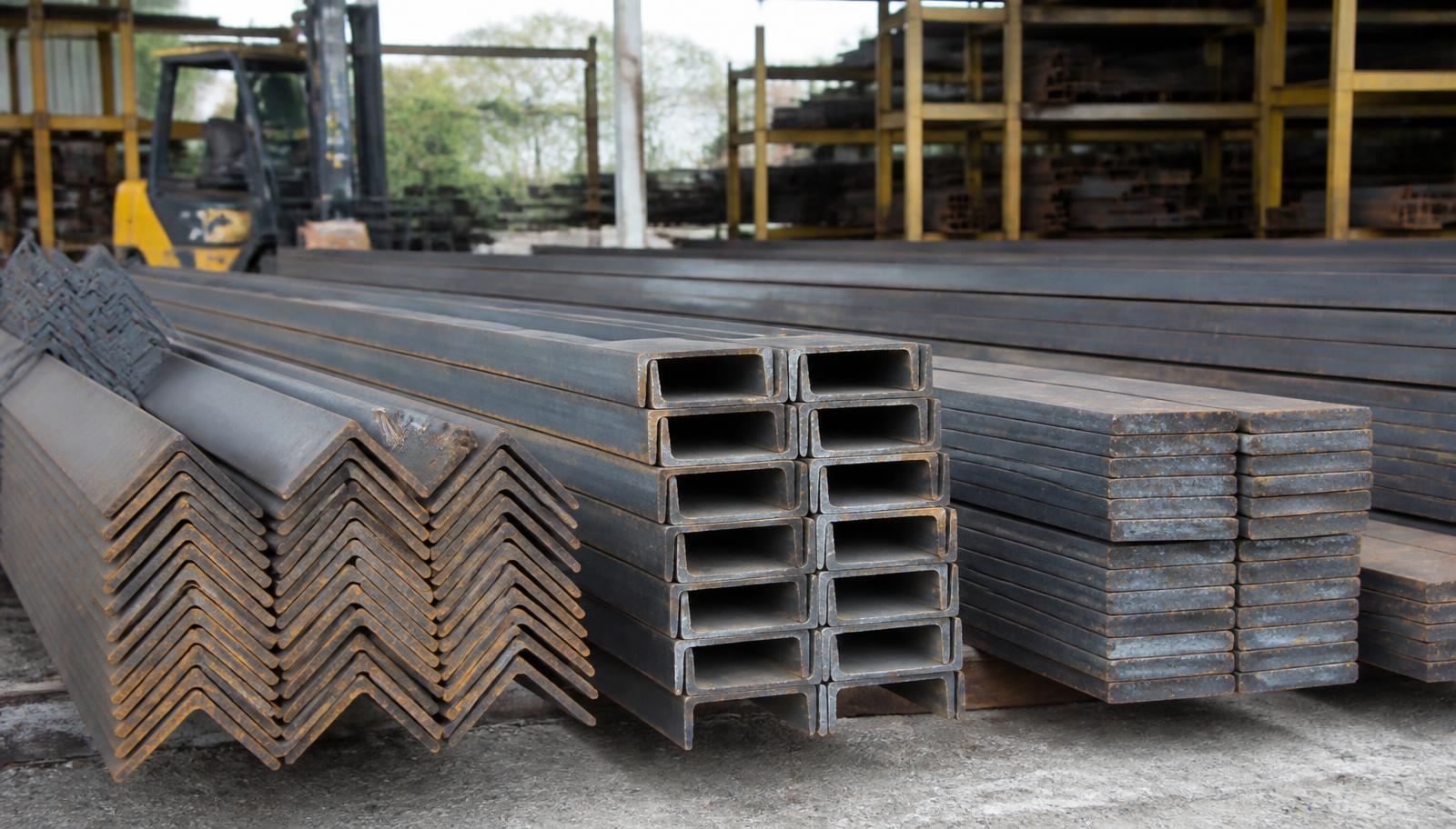 Carbon Steel structurals in ready stock at Steelco Mumbai