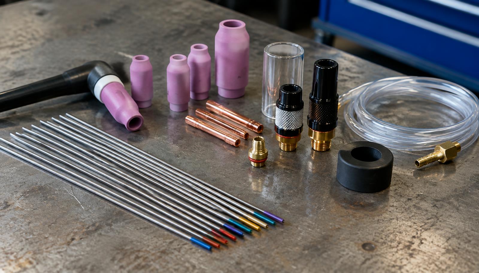 Welding Consumables tungsten electrodes in ready stock at Steelco Mumbai