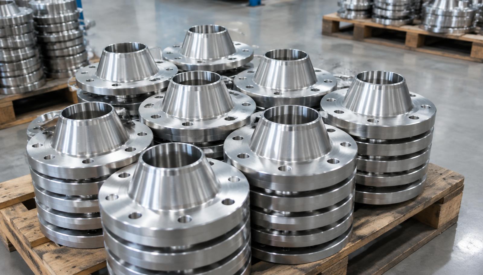 Inconel flanges in ready stock at Steelco Mumbai