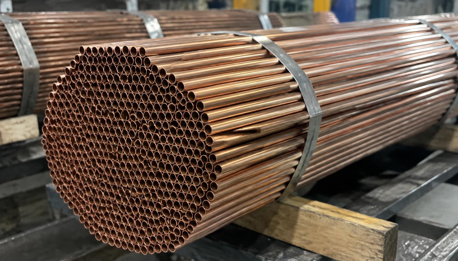 Cupro Nickel condenser tube in ready stock at Steelco Mumbai