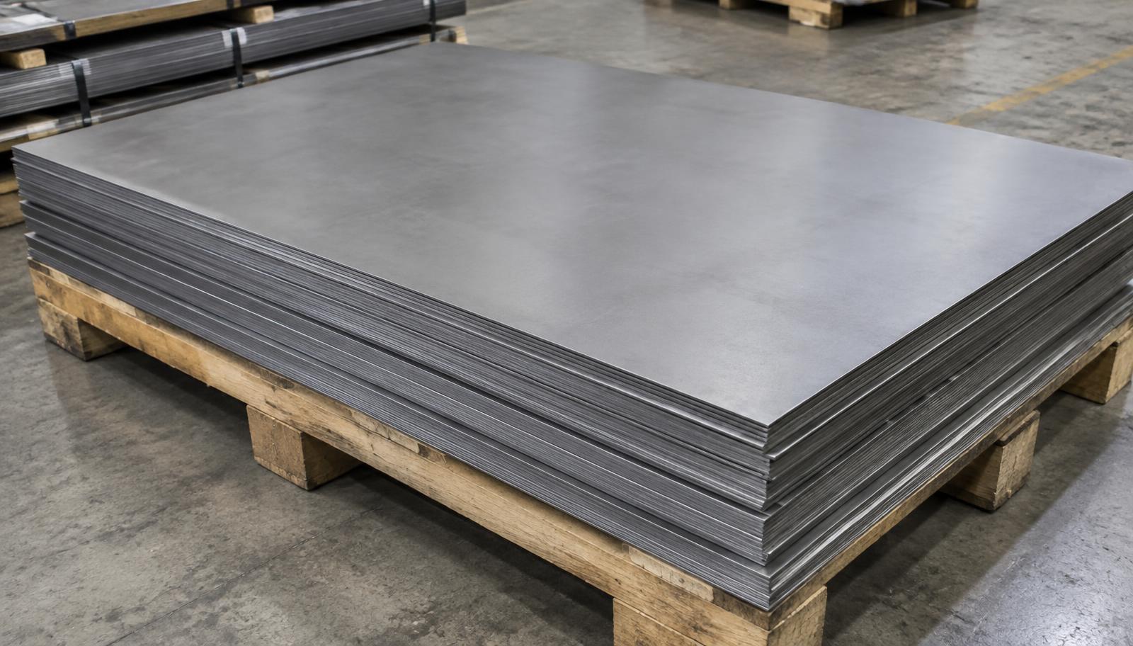 Titanium sheet & plate in ready stock at Steelco Mumbai