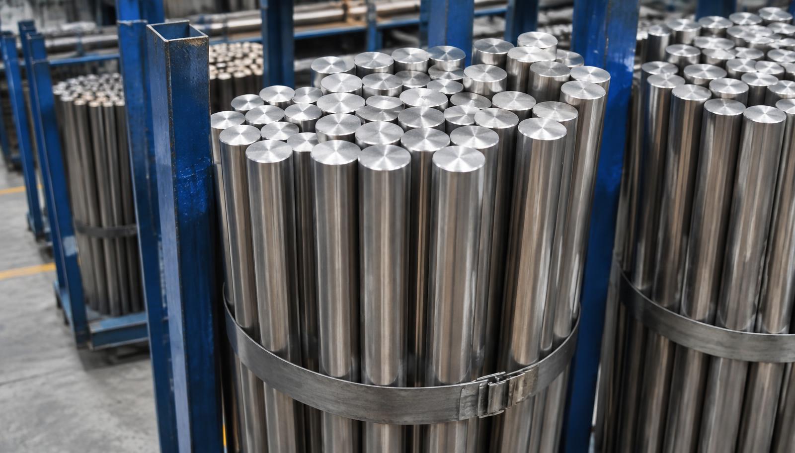 Inconel round bar in ready stock at Steelco Mumbai