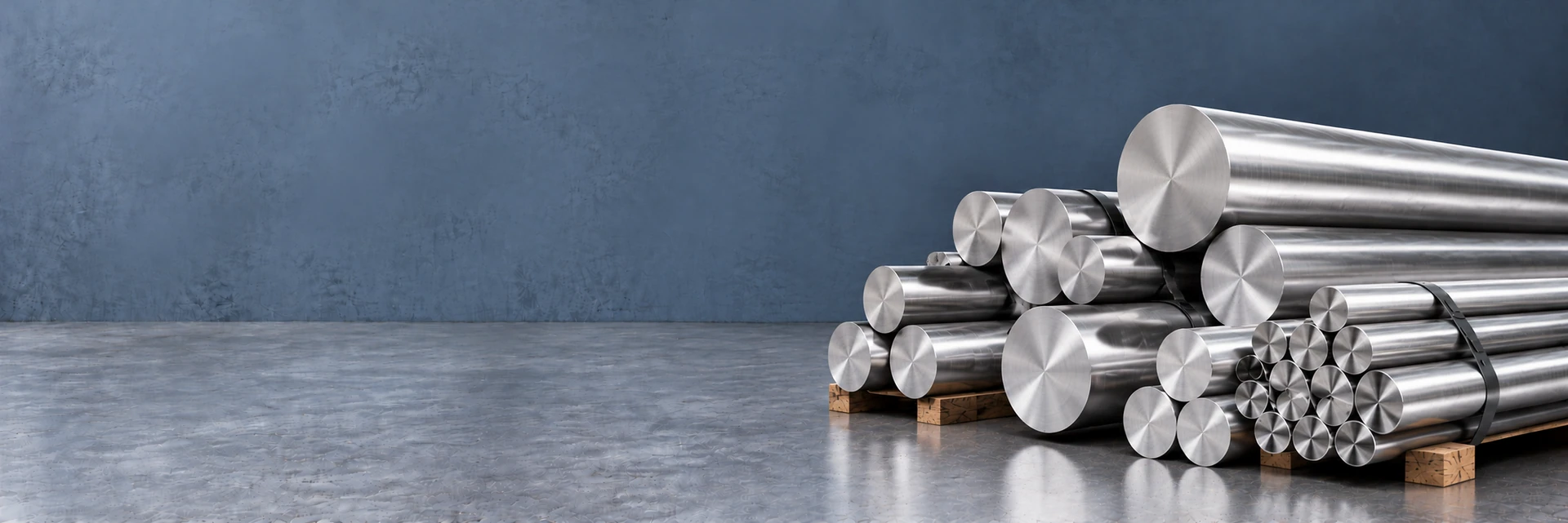 Nickel Alloys Round Bar stocked and supplied by Steelco Metal & Alloys, Mumbai
