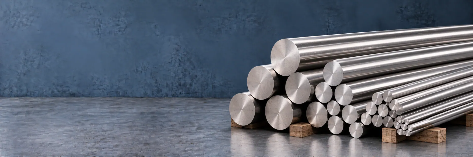Stainless Steel Round Bar stocked and supplied by Steelco Metal & Alloys, Mumbai