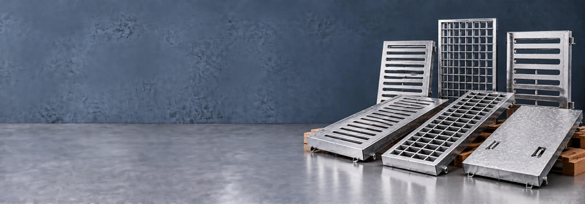 MS Gratings Trench Covers stocked and supplied by Steelco Metal & Alloys, Mumbai