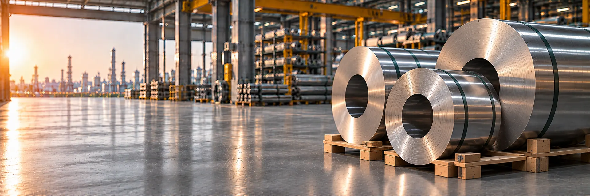 Stainless Steel Coil Supplier stocked and supplied by Steelco Metal & Alloys, Mumbai