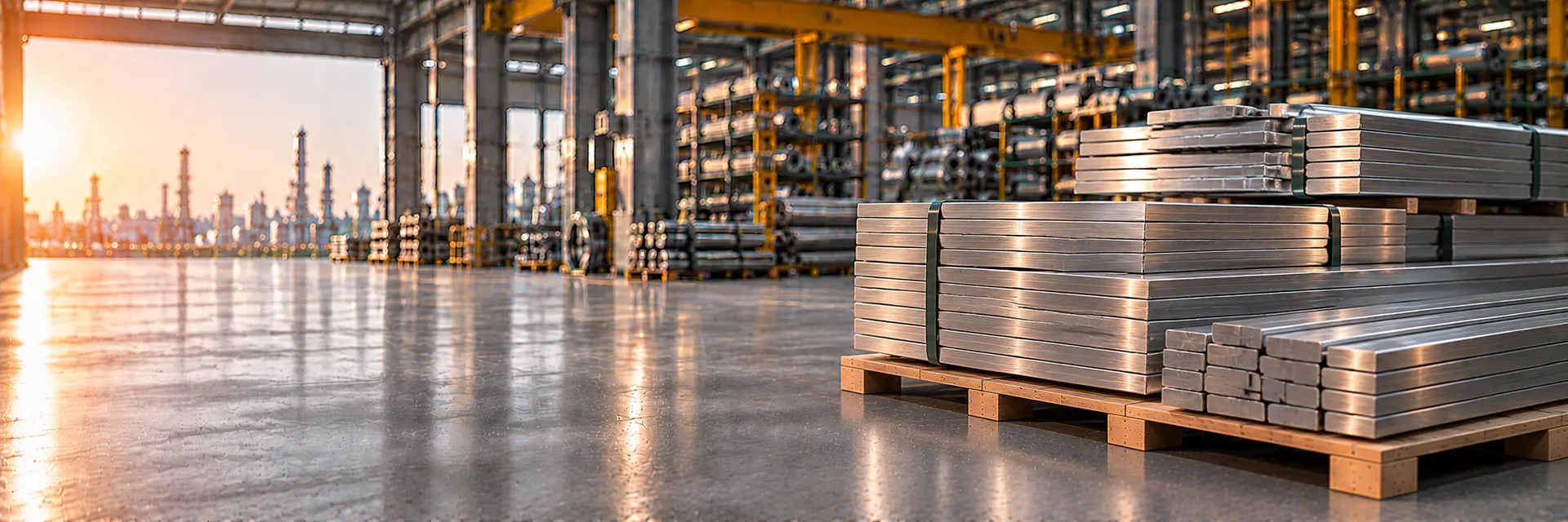 Stainless Steel Flat Supplier stocked and supplied by Steelco Metal & Alloys, Mumbai